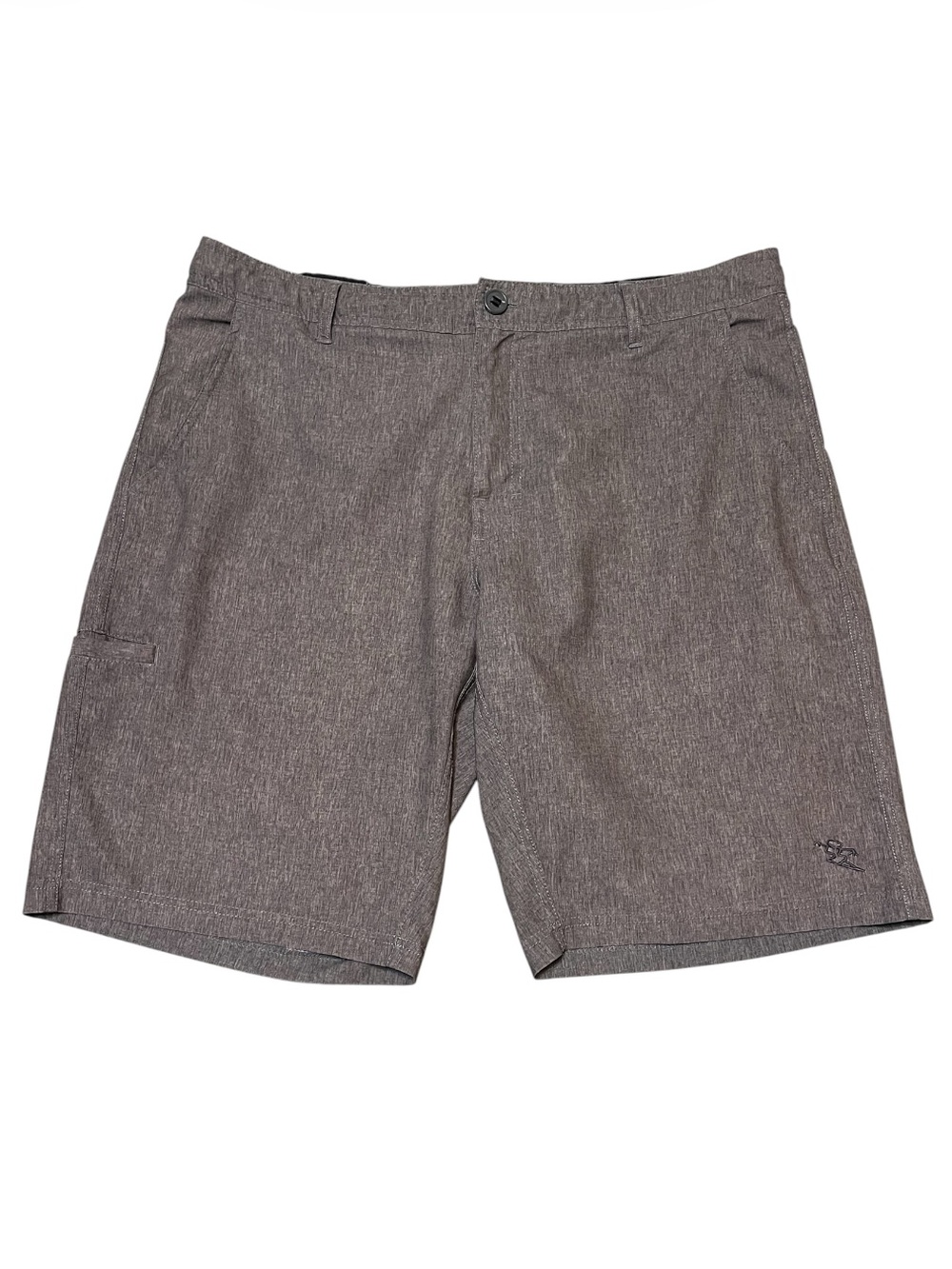 Men's Dahui Surf Hybrid Shorts Heathered Brown Size 36